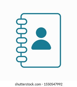 Notebook, Book icon vector illustration EPS10
