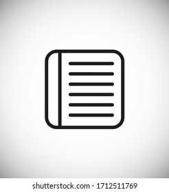 Notebook, Book  icon vector illustration EPS10