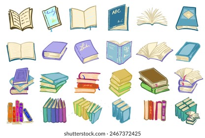 A notebook or book for taking notes or using in studying