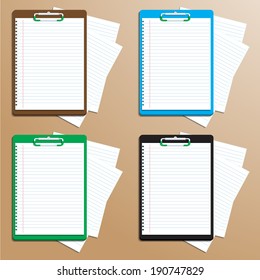 notebook bookmark.vector