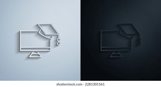 Notebook, building, university paper icon with shadow effect vector illuistration design