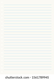 Notebook Business White Paper Vector