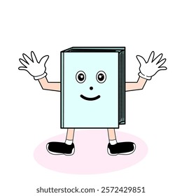 notebook character. cute character notebook
