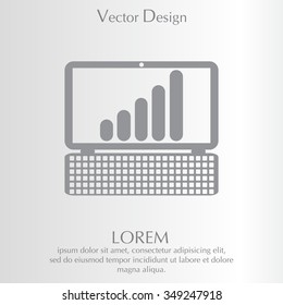 notebook with chart icon
