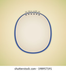 Notebook Circle Vector 