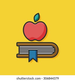 notebook color line icon