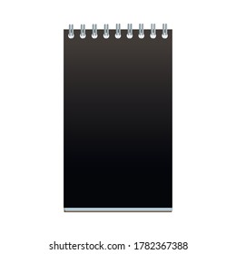 notebook commercial branding isolated icon vector illustration design