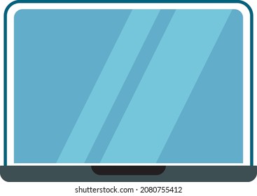 Notebook. A computer. Computer techologies. EPS10