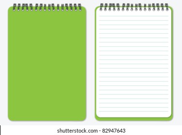 Notebook with cover