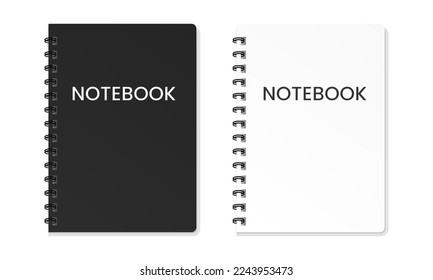 Notebook cover mockup with space for your image, text, or branding details. 