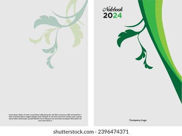 Diseño de la portada del bloc de notas.

Este diseño de portada se utiliza para portátiles, diarios, notas, etc.