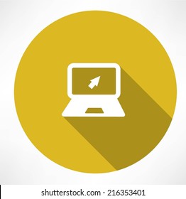 notebook with cursor icon
