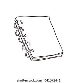 notebook doodle cartoon