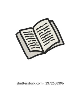 notebook doodle icon