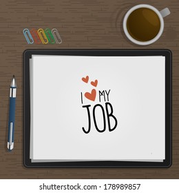 Notebook with drawing charts