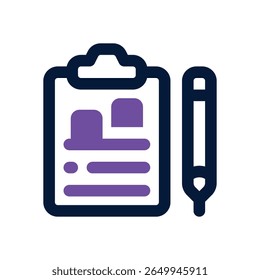 notebook duotone icon. Sleek and modern vector icon for websites, mobile apps, marketing materials, and corporate design. Fully scalable and ready to use.