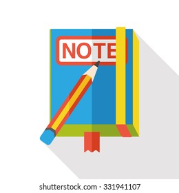notebook flat icon