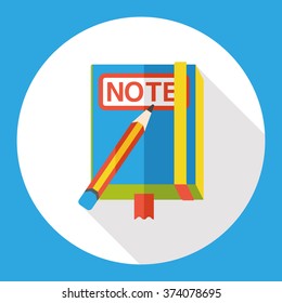 notebook flat icon