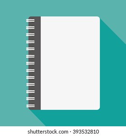 Notebook flat icon