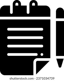 Notebook-Symbole, Vektorgrafik