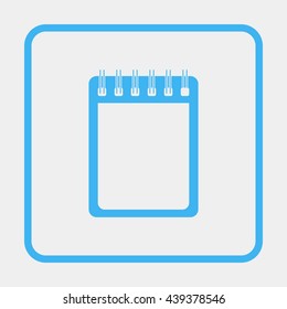 Notebook icon.