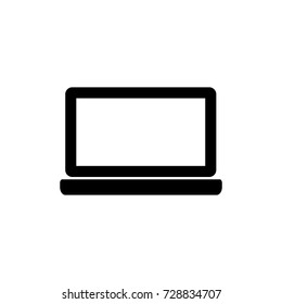 Notebook icon , black sign design