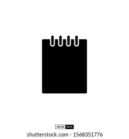 Notebook icon, design inspiration vector template for interface and any purpose