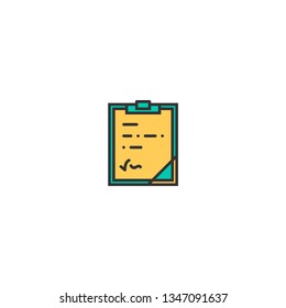 Notebook icon design. icon vector illustration