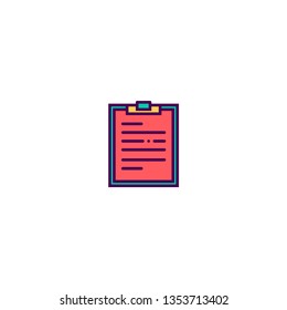 Notebook icon design. icon vector illustration