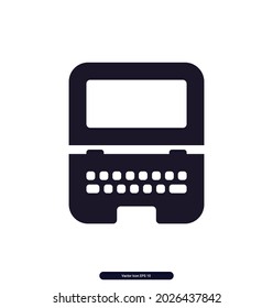 notebook icon. Devices and Electronics related icons. Computers and mobile phones vector icons. 