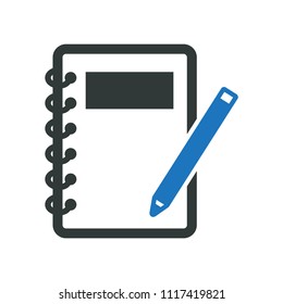 Notebook Icon - Education & Training