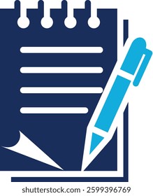 Notebook Icon Element For Design