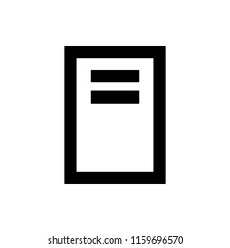 notebook icon. Element of web icon for mobile concept and web apps. Thin line notebook icon can be used for web and mobile