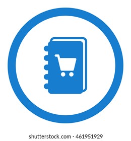notebook Icon, flat design style