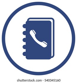 notebook Icon, flat design style