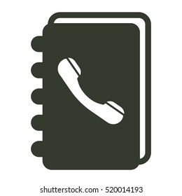 notebook icon illustration isolated vector sign symbol