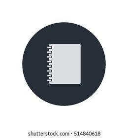 notebook icon illustration vector, can be used for mobile and web design