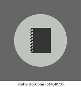 notebook icon illustration vector, can be used for mobile and web design