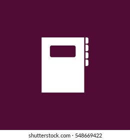 notebook icon illustration vector, can be used for web and design