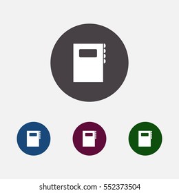 notebook icon illustration vector, can be used for web and design.