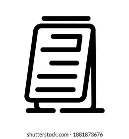 Notebook icon or logo isolated sign symbol vector illustration - high quality black style vector icons
