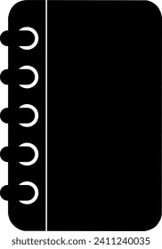 notebook icon, note or memo icon vector