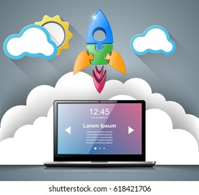 Notebook icon on the grey background