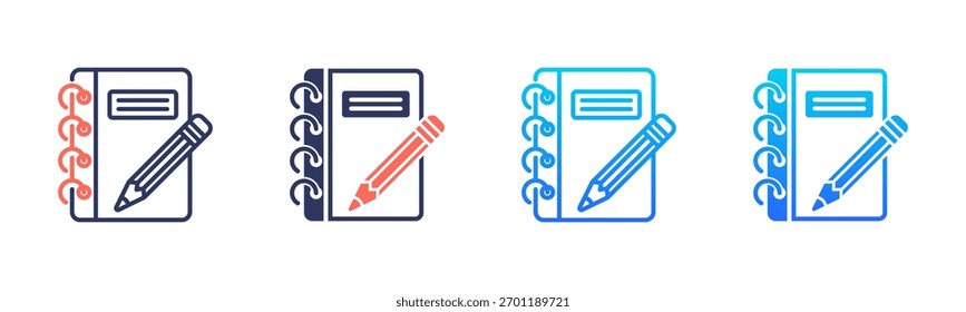 Paquete De Iconos De Portátil En Varios Estilos