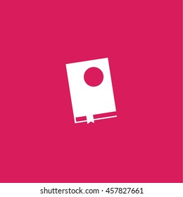 Notebook icon. Notebook sign