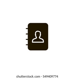 notebook icon. sign design