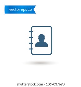 notebook. notebook icon. sign design. Vector EPS 10.