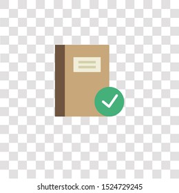 notebook icon sign and symbol. notebook color icon for website design and mobile app development. Simple Element from interaction assets collection for mobile concept and web apps icon.