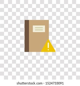 notebook icon sign and symbol. notebook color icon for website design and mobile app development. Simple Element from interaction assets collection for mobile concept and web apps icon.