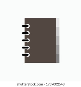 Notebook Icon Ui Symbol Vector Stock Vector (Royalty Free) 1759002548 ...